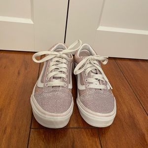 VANS shimmer sneakers kids size 1.5